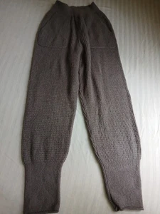 Pantalones Free People XS Acogedores Tejidos Jogger Pull On Relajados Cónicos Salón Lana - Imagen 1 de 14