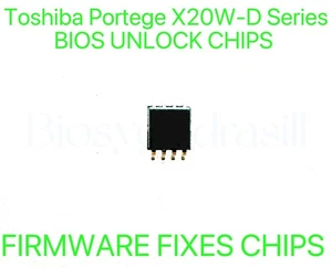 Toshiba Portege X20W-D Series, ADMIN NO PASSWORD FIRMWARE FIXES BIOS CHIP - Picture 1 of 1