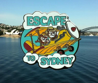 Adventures By Disney - Australia Itinerary - Chip n' Dale Pin (Escape To Sydney) - Image 1 of 2