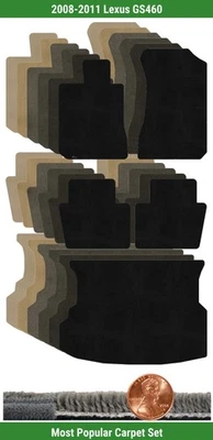 Juego de alfombrillas Lloyd Custom Ultimat para Lexus GS460 2008-2011 (5 piezas) #VKU Foto 1 de 4