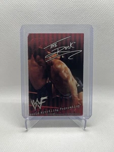 2000 WWF WWE The Rock Ice Cream Card  Rare 📈🐐 - Picture 1 of 2