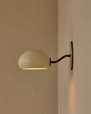 1 arandela de parede Baker luz pomba única luminária de latão antiga decoração para casa - Imagem 1 de 4
