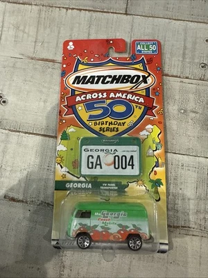 Matchbox Across America - 50th Birthday - Georgia VW Panel bus - Image 1 of 2