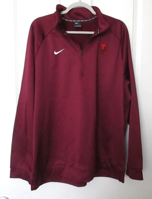 Nike Virginia Tech Hokies 1/4 Zip Fleece Lined Pullover Men’s  XXL - Image 1 of 4