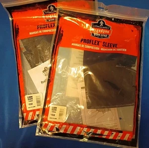 Ergodyne 650 Elbow Sleeve, Neoprene, Spandex, Pull-Over, Black, Size 2XL XXL - Picture 1 of 4