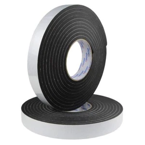 Seal Foam Tape1/4" Thick-1"-16.5ft 2Rolls Weather Stripping for Door and Wind... - Picture 1 of 7