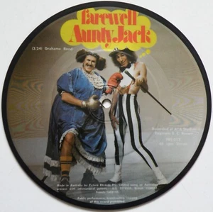 RARE 1973 GRAHAME BOND *FAREWELL AUNTY JACK+DOIN' THE..* OZ PICTURE DISC 7"45 EX - Picture 1 of 8