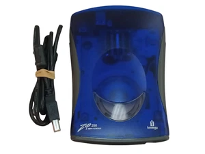 Vintage iomega zip 250 USB Powered Portable External Zip Disk Drive Tested Works - Photo 1/8