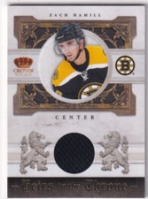 10/11 PANINI CROWN ROYALE ZACH HAMILL HEIRS THRONE ROOKIE JERSEY /250