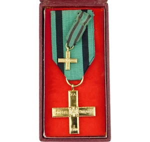 2847 WW2 MINIATUR + SELTENES POLNISCHES GUERILLA PARTISANENKREUZ POLEN - Bild 1 von 6