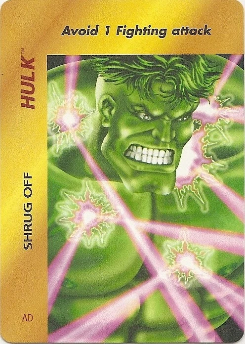 Marvel OVERPOWER 绿巨人原版 Shrug Off 特别版 — 第 1/1 张图片