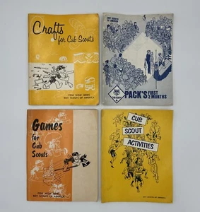 1970’s Cub Boy Scouts Of America Den Pack Activities Crafts Books Memorabilia - Picture 1 of 20