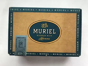 Caja de cigarros vintage Muriel Babies HAVANA P Lorillard Co - cigarros no incluidos - Imagen 1 de 8