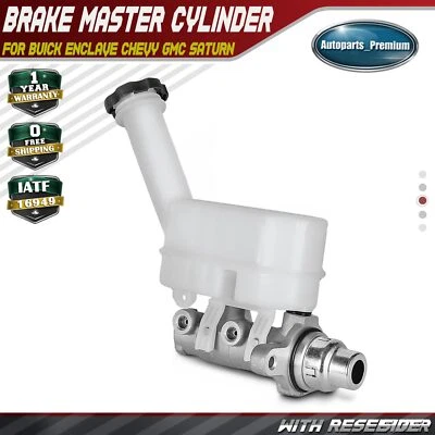 Cilindro maestro de freno con depósito y sensor para Buick Enclave Chevy GMC Saturn Foto 1 de 4