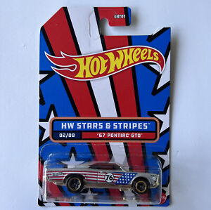 Hot Wheels: HW Stars & Stripes '67 Pontiac GTO 02/08