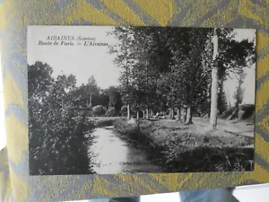 CPA somme airaines route de paris - Picture 1 of 1