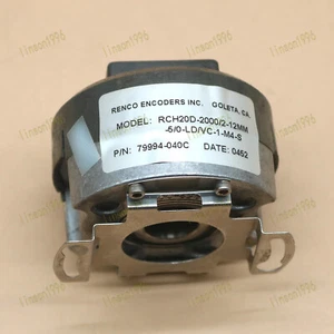 One Used RCH20D-2000/2-12MM-5/0-LD/VC-1-M4-S RENCO Encoder ship DHL - Picture 1 of 5