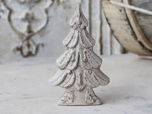 chic Antique Weihnachtsbaum Christbaum creme weiß Tischdeko Weihnachten Shabby  - Bild 1 von 1