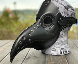 Plague Doctor genuine Leather Mask - Picture 1 of 12