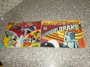 ALBUM ATLAS UFO ROBOT SUPERGOLDRAKE EDIERRE 1979 COMPLETO(-13 FIGURINE)MB/OTTIMO - Foto 1 di 1