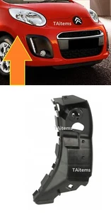 FRONT RIGHT SIDE BUMPER HOLDER BRACKET FITS FOR CITROEN C1 PEUGEOT 107 2005-2014 - Picture 1 of 3