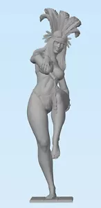 Santanico Pandemonium Resin Figure / Model / Statue Fan art From Dusk Till Dawn - Picture 1 of 4