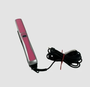 Turbo Ion Titanium Pink Flat Iron 1" Hair Straightener Silver Pink GTl-015T - Picture 1 of 6
