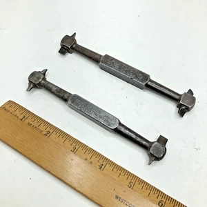 2-Vintage Millers Falls No. Destornillador ranurado desplazado de 4 vías 199 & Craftsman EE. UU. - Imagen 1 de 14