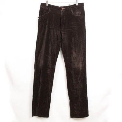 Pantalone Versace marrone taglia 48 - Imagen 1 de 4