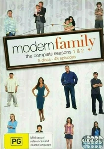 Modern Family Season 1 & 2 (8 Disc 48 Episodes DVD TV Comedy Series) Region 4 - Bild 1 von 1