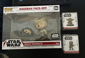 Funko POP! Star Wars Dagobah Face-Off #284 and 2 mystery minis