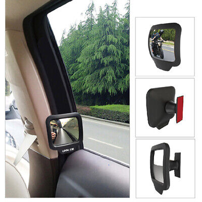 Adjustable Blind Spot Mirror Stick Wide Angle Car Rv Truck Van Side View Convex • 9.92€