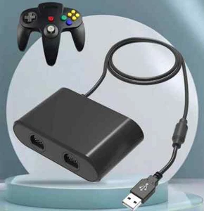 N64 Controller Adapter Converter For Nintendo Switch/OLED PC Turbo Plug and Play - Picture 1 of 7