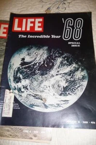 LIFE Magazine THE INCREDIBLE YEAR '68 ~ Jan 10, 1969 Special Issue - Picture 1 of 3