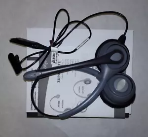 Avaya AH460 SupraElite Binaural Noise-Canceling Headset P/N 67497-01 - Picture 1 of 3