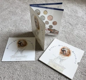 1962-1967 Pre-decimal Set. Libra Solidus Denarius. 8 Coins In Royal Mint Pack. - Imagen 1 de 5