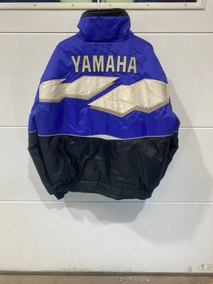 Chaqueta de colección Yamaha para hombre XL SMB-00SRXSD moto de nieve carreras abrigo con cremallera SRX Foto 1 de 4