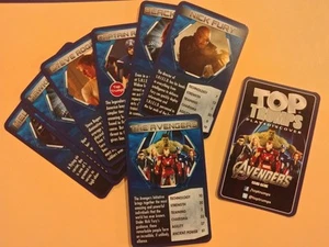 2012 Top Trumps Avengers WHO'S THE MIGHTIEST? (you pick) cards Free Shipping - Picture 1 of 27