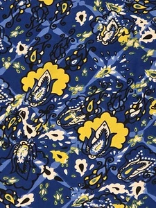 Lularoe OS Leggings- NWOT- Floral Geometric Print- Blue, Yellow, White, Black - Picture 1 of 3