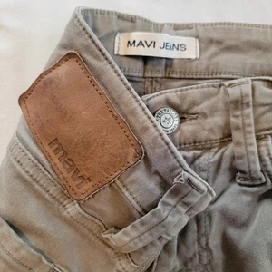 Mavi Zach Herrenhose 30 x 30 hellbraun gerades Bein Freizeit Stretch grau Denim 5 Taschen - Bild 1 von 7