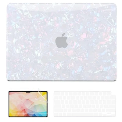 MacBook Air 13 Inch Case 2025-2022 M3, 2 A3240 A3113 A2681 Glitter Shell - Image 1 of 4