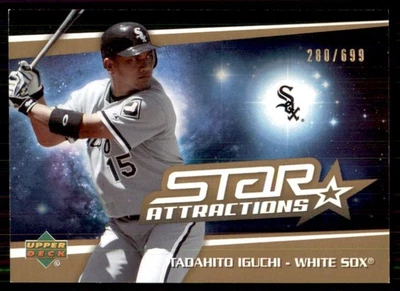 2006 Upper Deck Star Attractions Gold /699 #SA-TI Tadahito Iguchi White Sox - Image 1 of 2