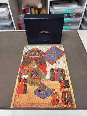 Винтажный Michele Wilson - головоломки D'Art - Visite du Prince ~ 775 шт. полный - Изображение 1 из 4