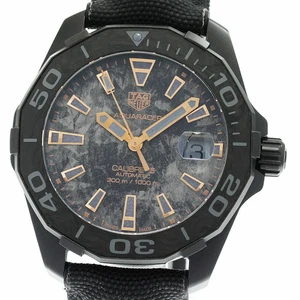 TAG HEUER WATCH WBD218A-0 AQUARACER CALIBER 5 CARBON COLLECTION AUTOMATIC MEN'S - Picture 1 of 7