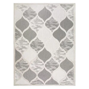 Pemberly Row Quatrefoil Indoor Outdoor Area Rug Rectangle 3'x5' - Picture 1 of 4