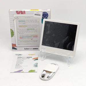 Kobo Libra Colour 7" Waterproof eReader with Dark Mode Option In White (N428) - Picture 1 of 9