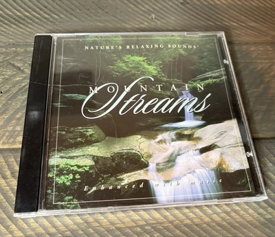 Nature’s Relaxing Sounds Mountain Streams CD CALMING SOUNDS •EXCELLENT CONDITION - Image 1 of 3