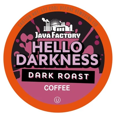 Cápsulas de café tostado oscuro de fábrica, Hello Darkness, 40 unidades - con taza Keurig K... Foto 1 de 4