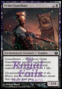 Grim Guardian 1x FOIL JOU MTG Journey Into Nyx Common MINT black - Picture 1 of 1