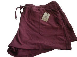 Pantalones Cortos Damas Plus Tejido Rosa Talla 4X (28W-30W) NUEVO - Imagen 1 de 3